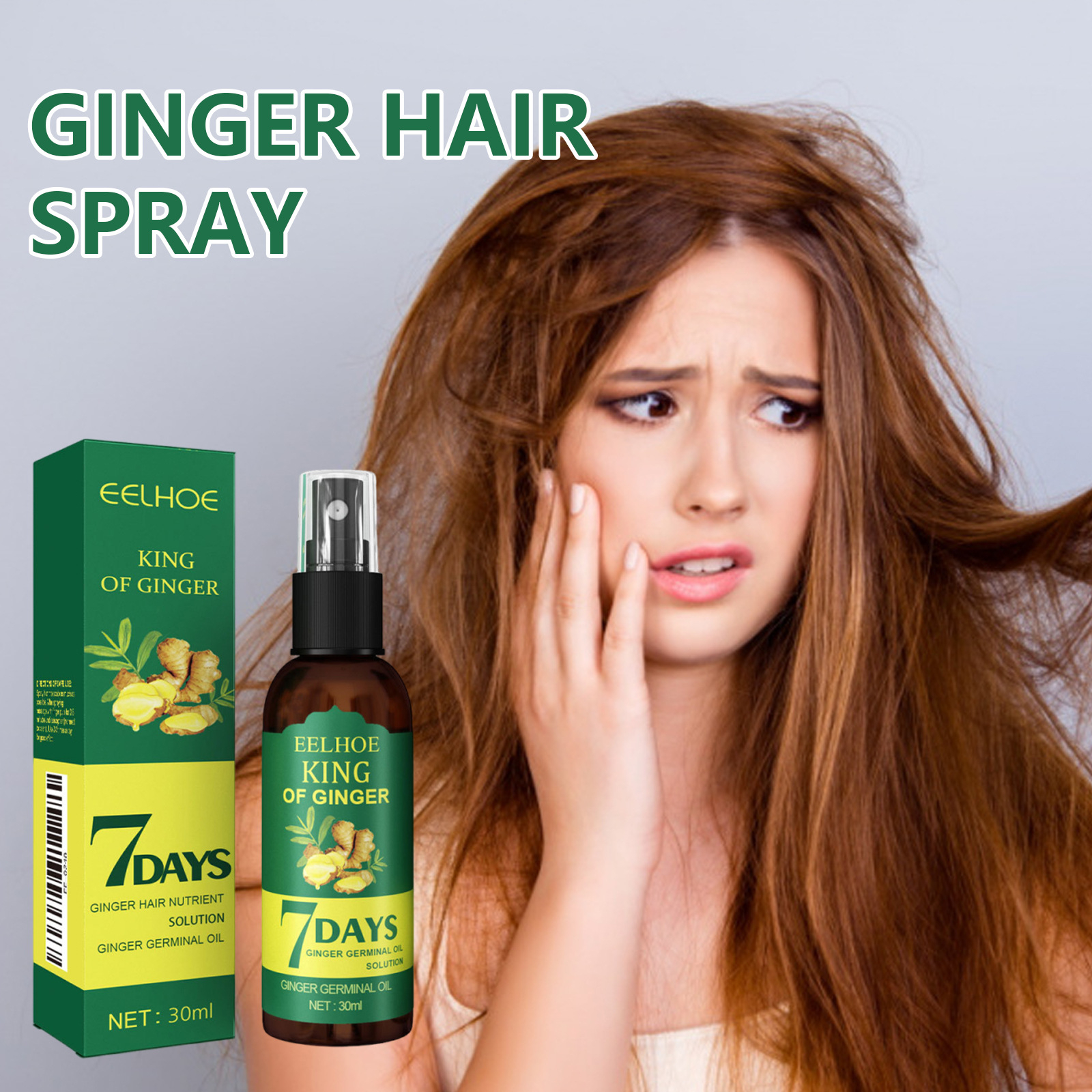 Hair Care Lotion - Serum do włosów z imbirem, odżywka