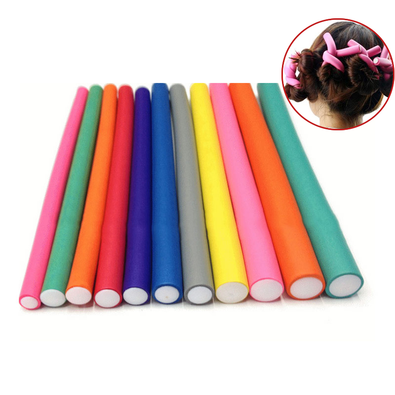 Hair Roller Set Flexi - 10 sztuk/zestaw lokówka do włosów magia