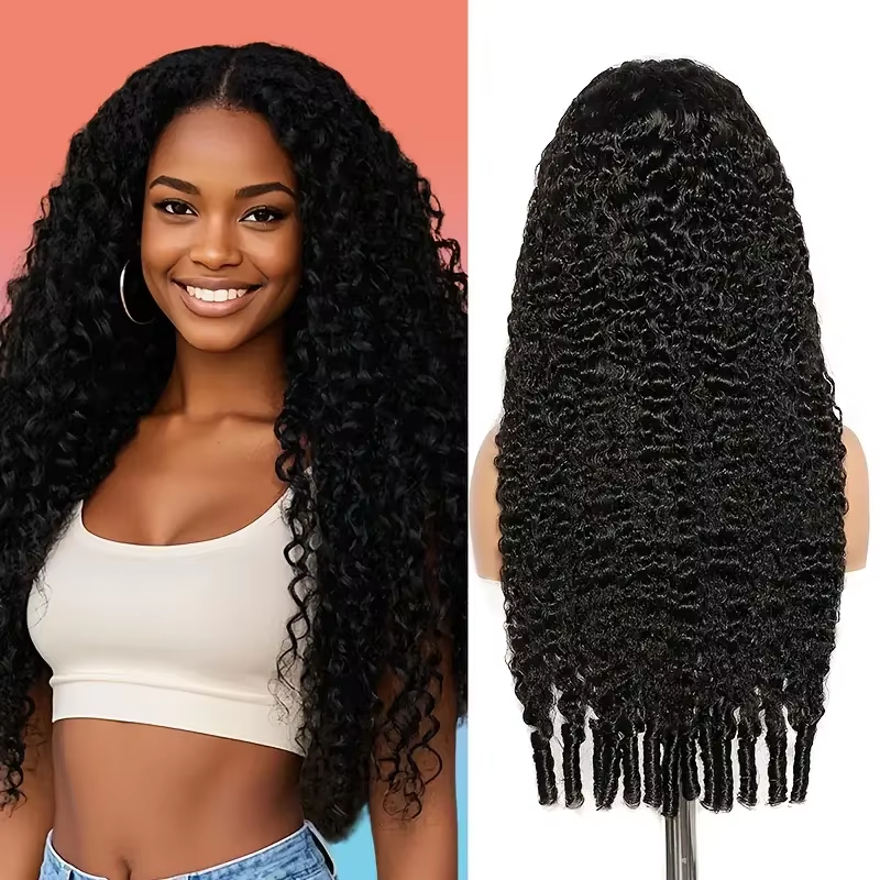 Lace Front Wig - Peruka z ludzkich włosów, kręcone, typu