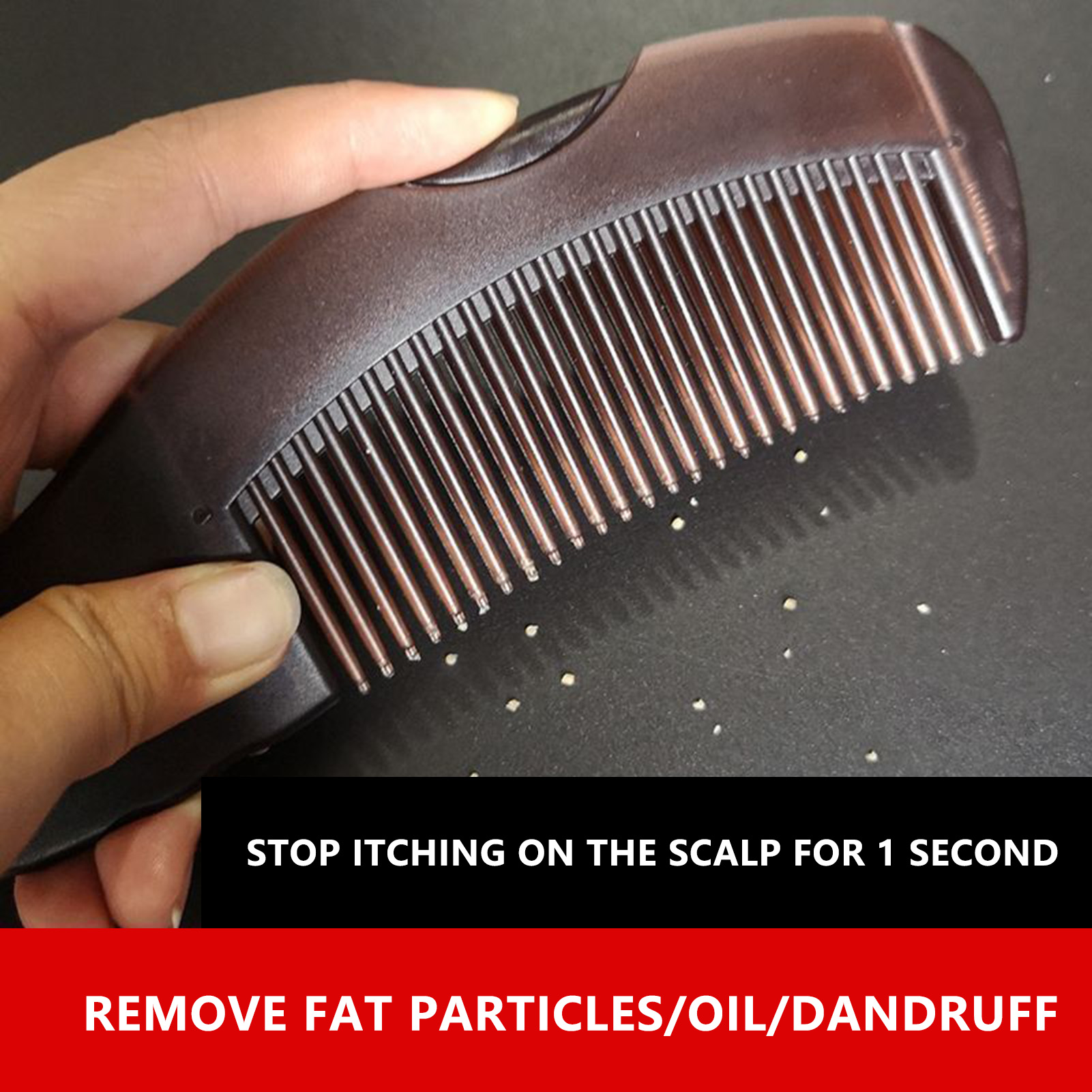 Hair Care Dandruff - Usuwanie łupieżu Grzebienie do włosów Grzebień