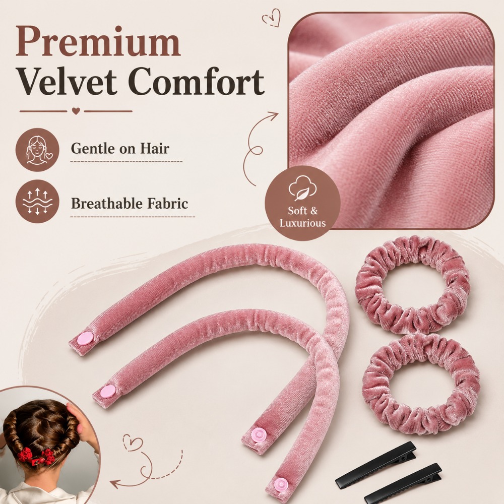 Hair Roller Set Flexi - Zestaw 6 szt. wałków do kręcenia