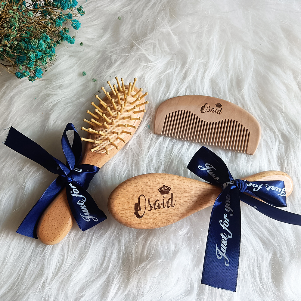 Hair Care Names - Grzebień kąpielowy dla niemowląt z niestandardową