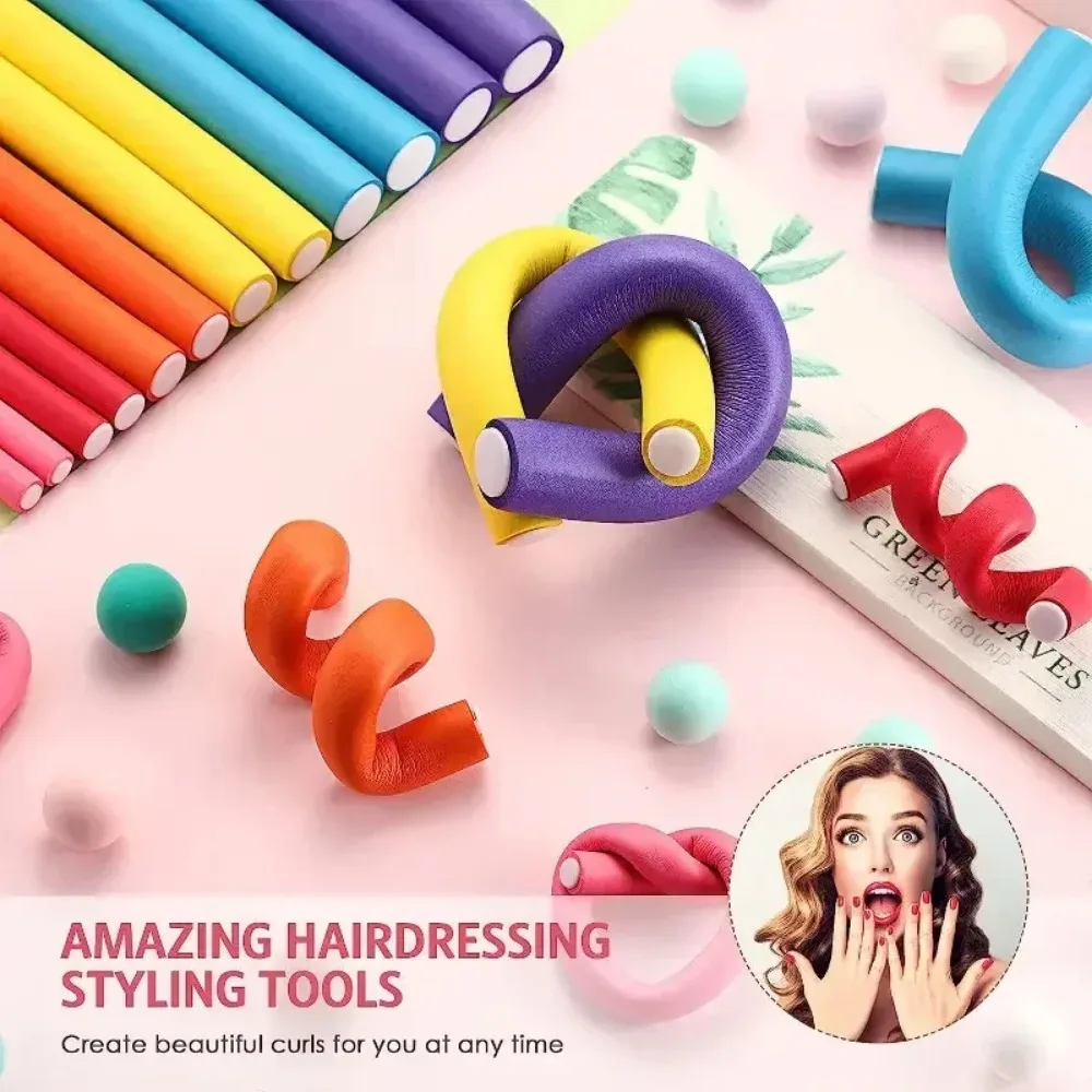Hair Roller Set Flexi - 42 szt./zestaw Wałki do włosów z