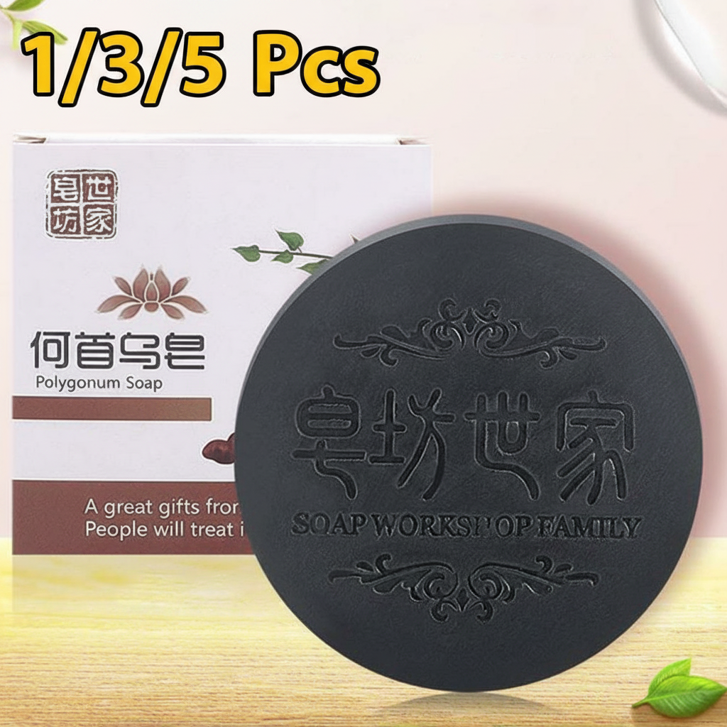 Hair Care Dandruff - Naturalne mydło ręcznie robione z rdestu