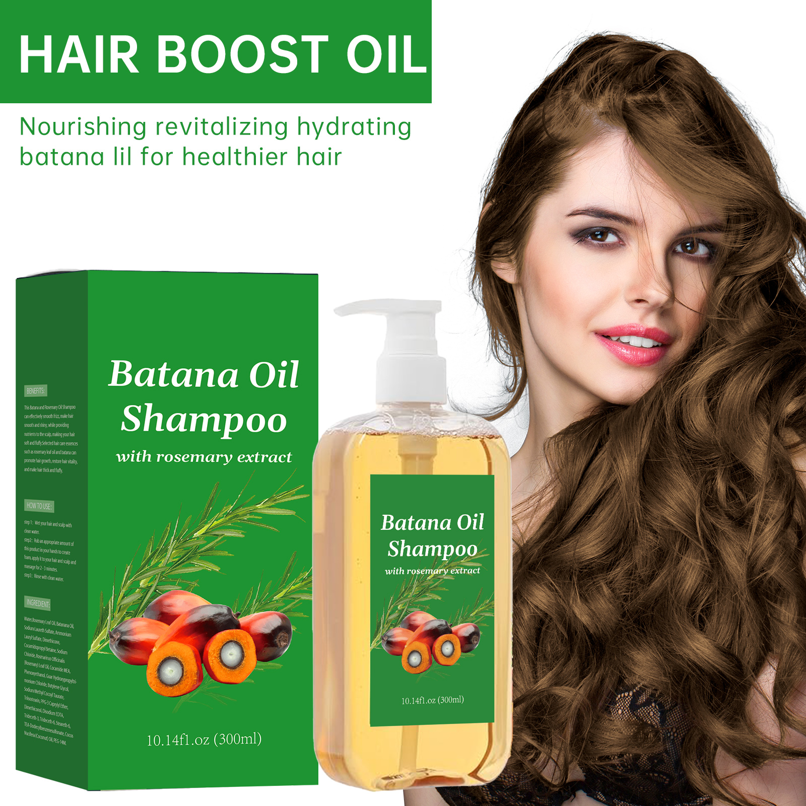Szampon z olejem batanowym 300 – Hair Care Dandruff recenzja i cena