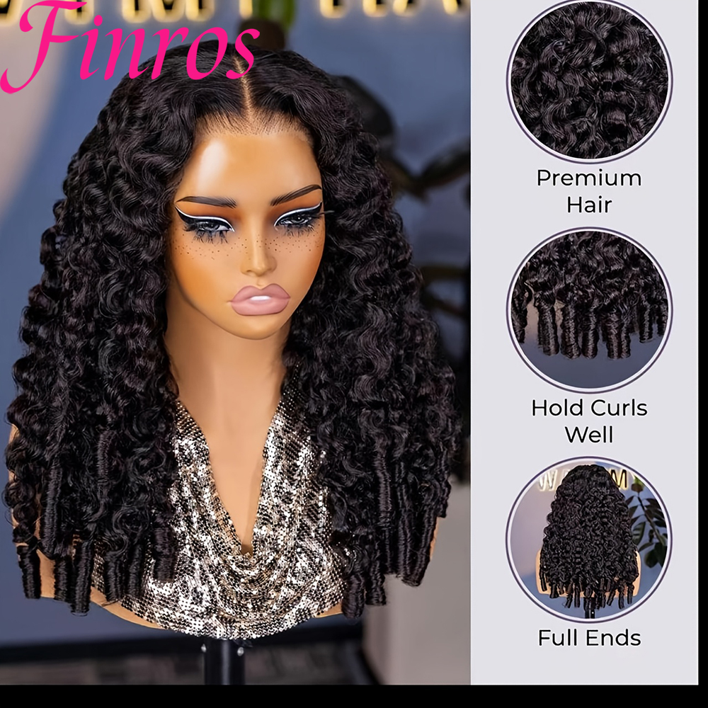 Peruki z włosów ludzkich, kręc – Lace Front Wig recenzja i cena