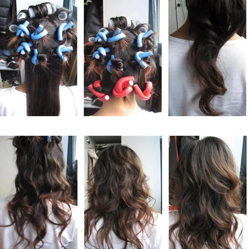 10 sztuk/zestaw pręt do utward – Hair Roller Set Flexi recenzja i cena