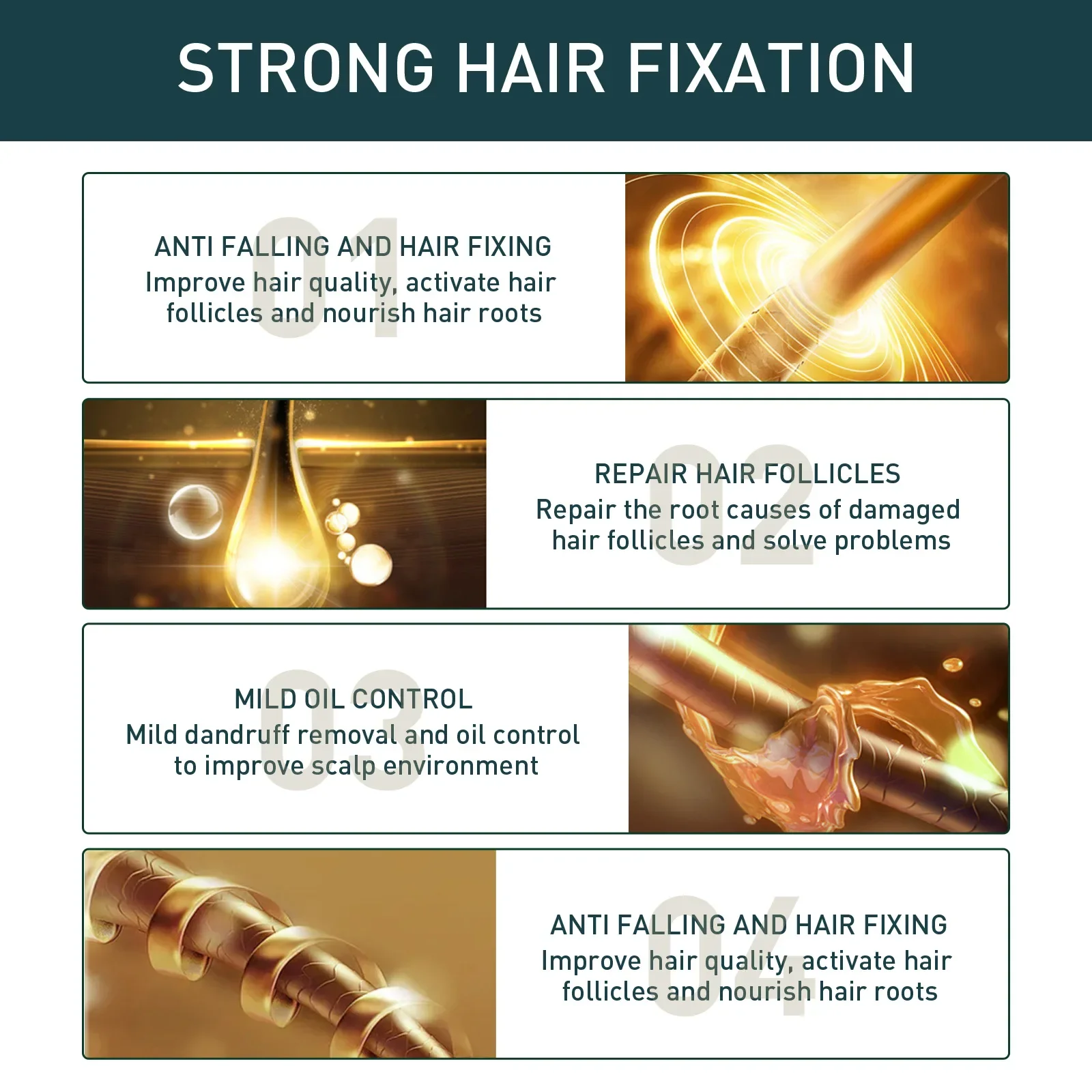 OUHOE Szampon na porost włosów – Hair Care Dandruff recenzja i cena