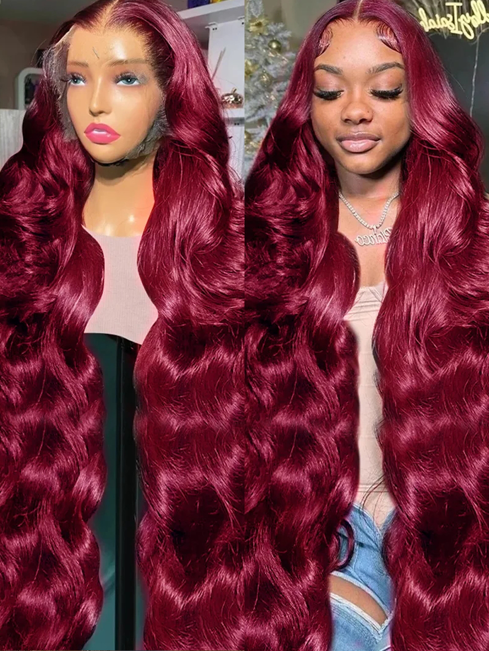 Peruka z ludzkich włosów 99j B – Lace Front Wig recenzja i cena