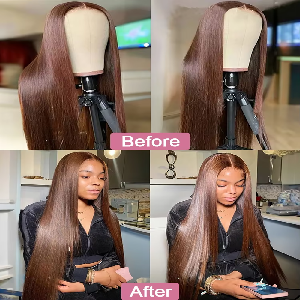 Peruki z prostych włosów natur – Lace Front Wig recenzja i cena
