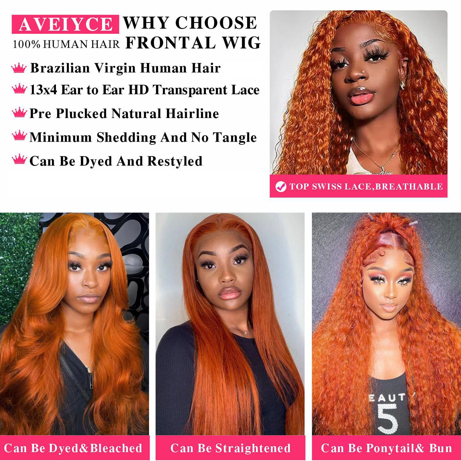 Peruki z włosów naturalnych z  – Lace Front Wig recenzja i cena