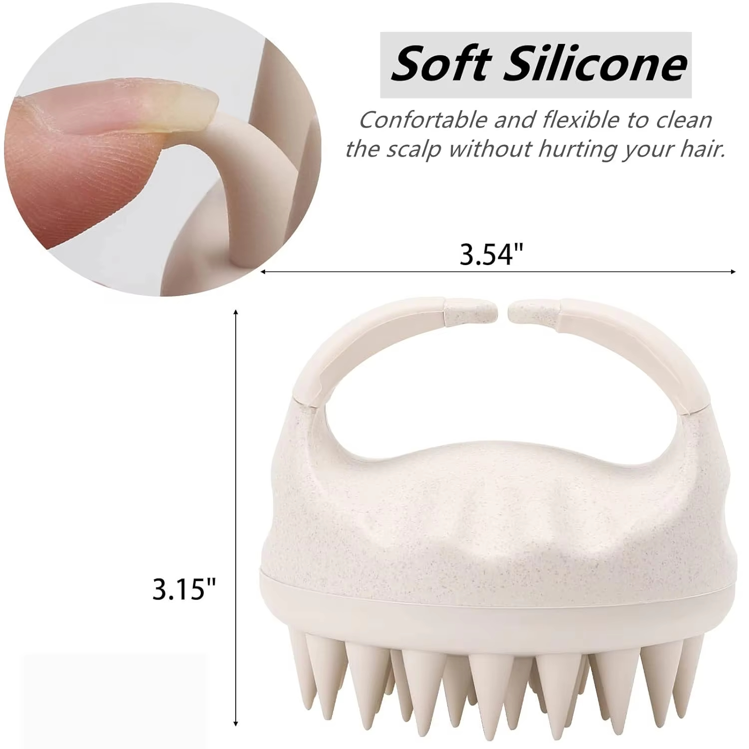 Szczotka do masażu skóry głowy – Hair Care Dandruff recenzja i cena
