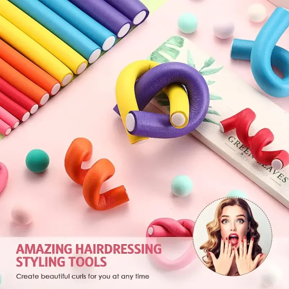 42 szt. Elastyczne wałki do wł – Hair Roller Set Flexi recenzja i cena