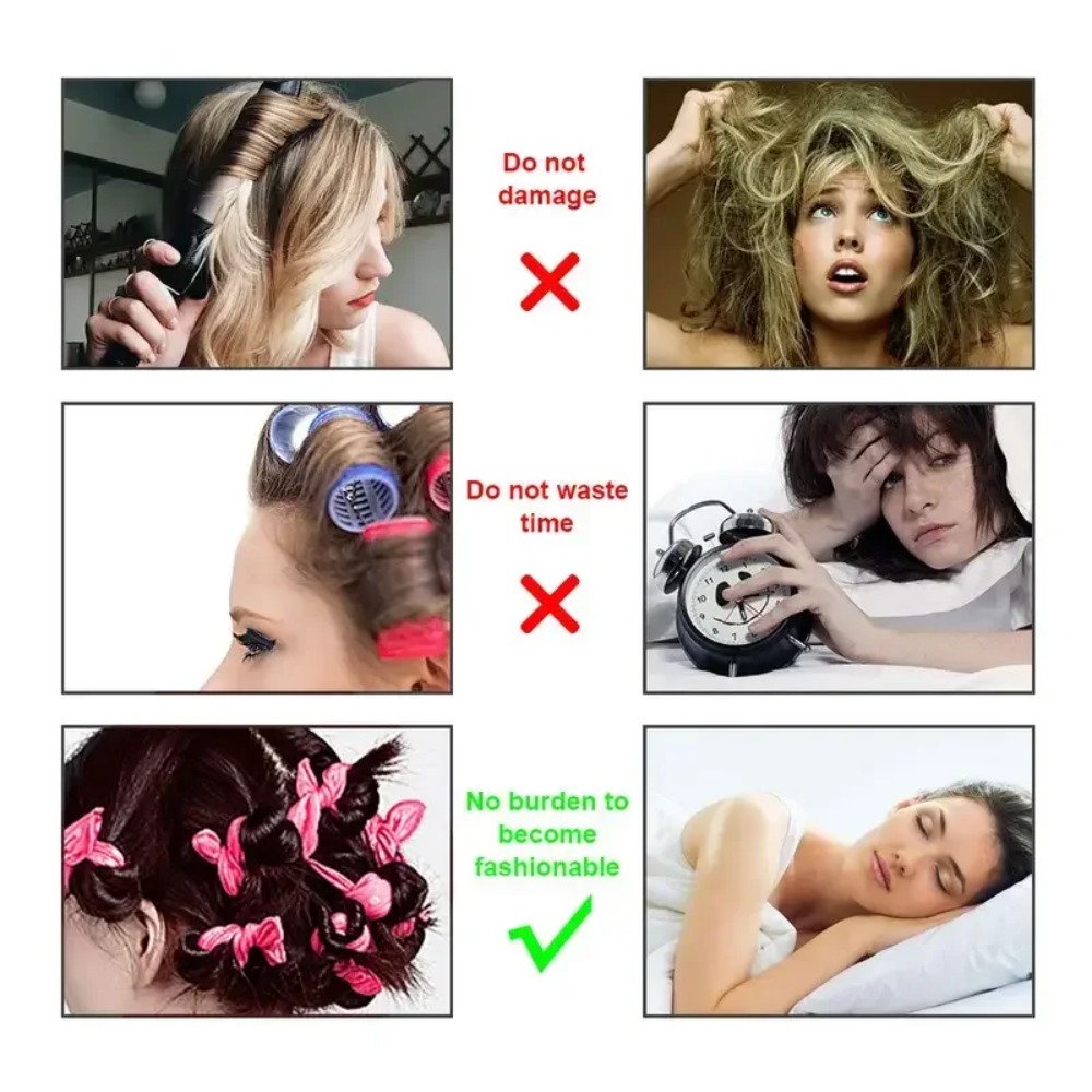 42 szt. Elastyczne wałki do wł – Hair Roller Set Flexi recenzja i cena