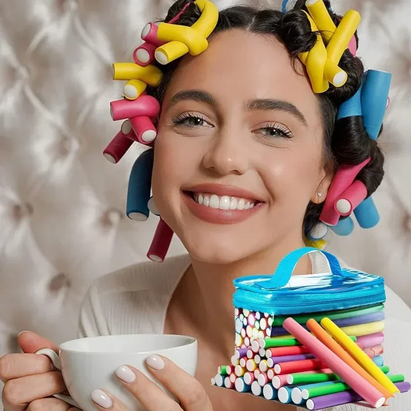 42 szt./zestaw Elastyczne wałk – Hair Roller Set Flexi recenzja i cena