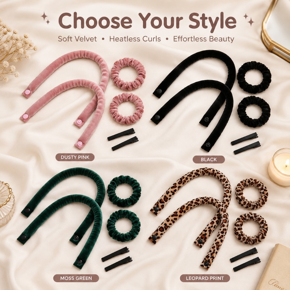 Zestaw 6 szt. wałków do kręcen – Hair Roller Set Flexi recenzja i cena